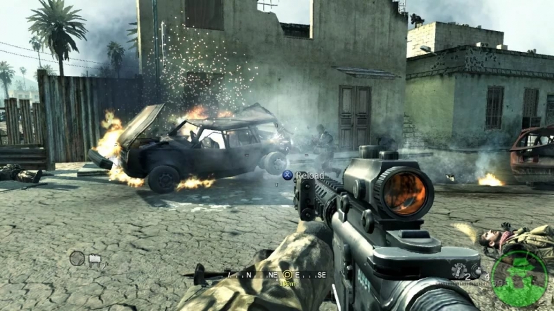Call of Duty 4.Modern Warfare-2007 - HGW Scoutsniper deadpool v.1