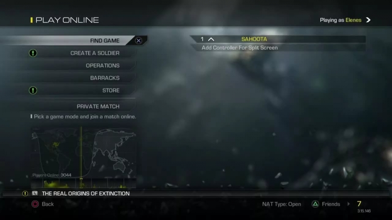 Call of Duty Ghost - Multiplayer lobby 3