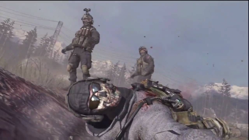 Call of Duty Modern Warfare 2 - Ghost And Roach Death