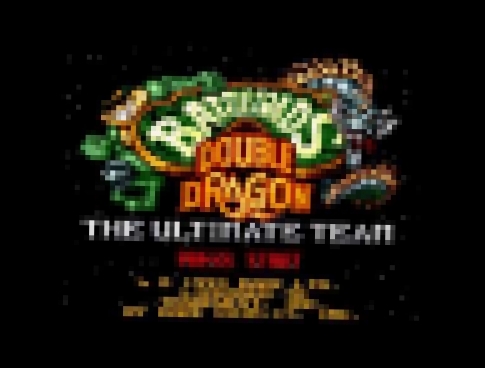 Battletoads & Double Dragon [Sega Genesis] Soundtrack - 1993 