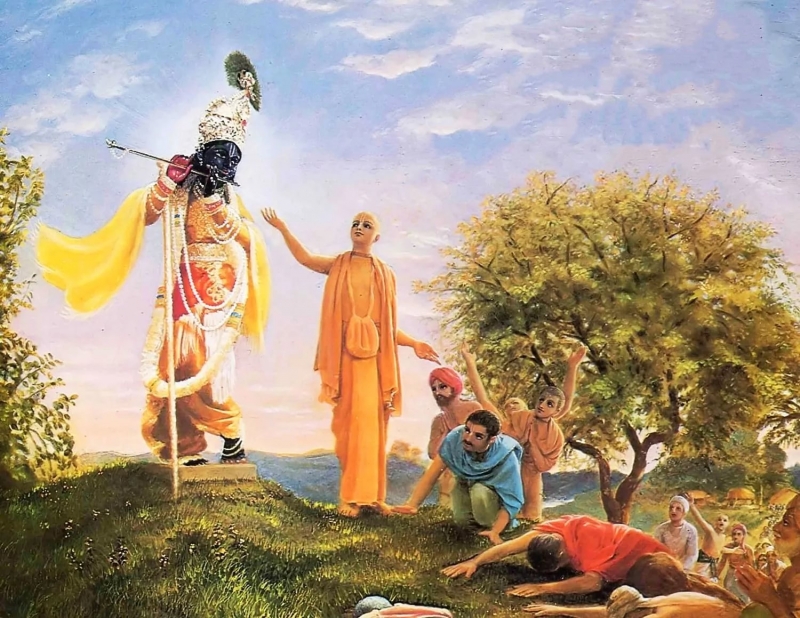 Чайтанья Бхагавата - Глава 9 - Детские игры Нитьянанды и Его паломничество