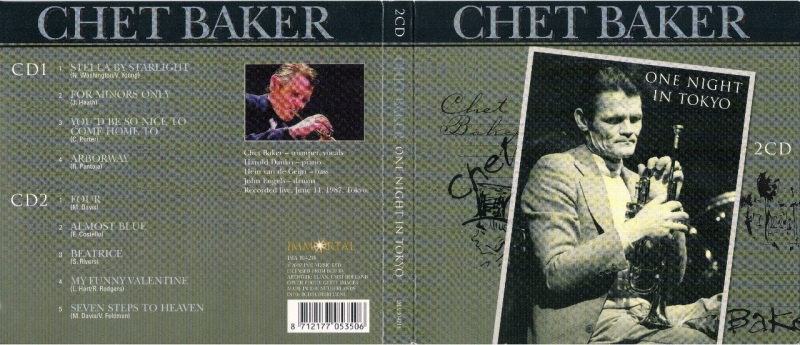 Chet Baker 1987 in Tokyo