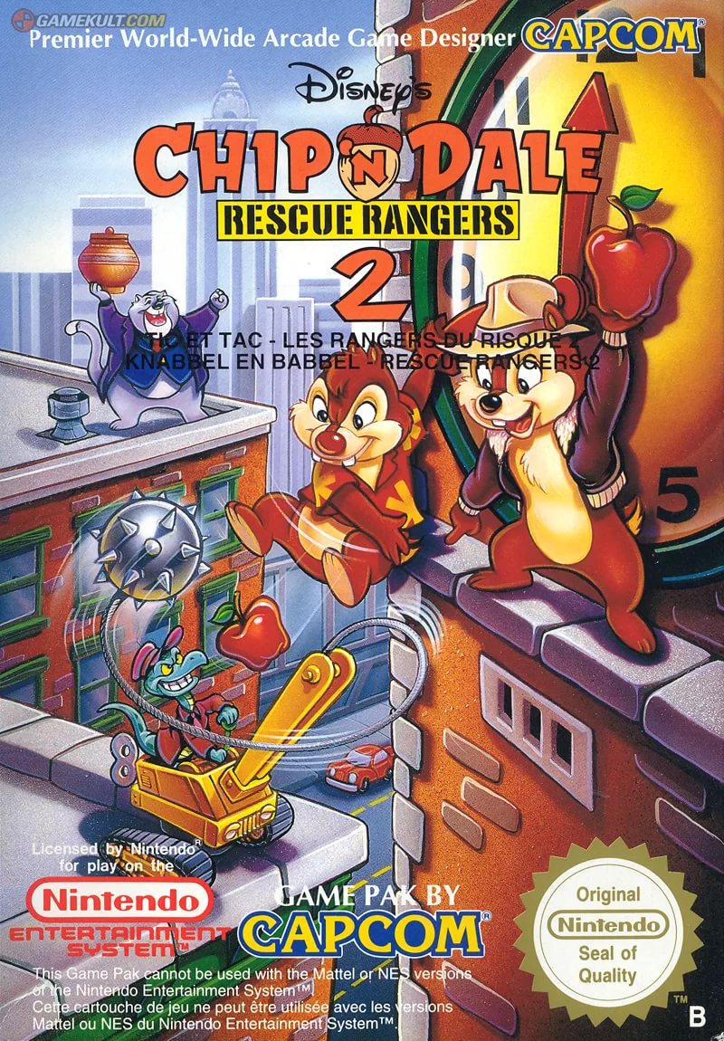 Chip 'N Dale Rescue Rangers 2 [NES]