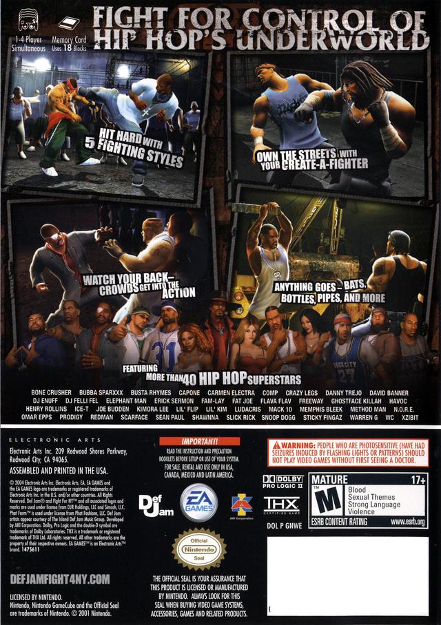 Yes SirDef Jam Fight For NY Soundtrack