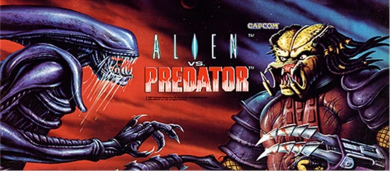 CPS2 Original - Predator Alien vs Predator