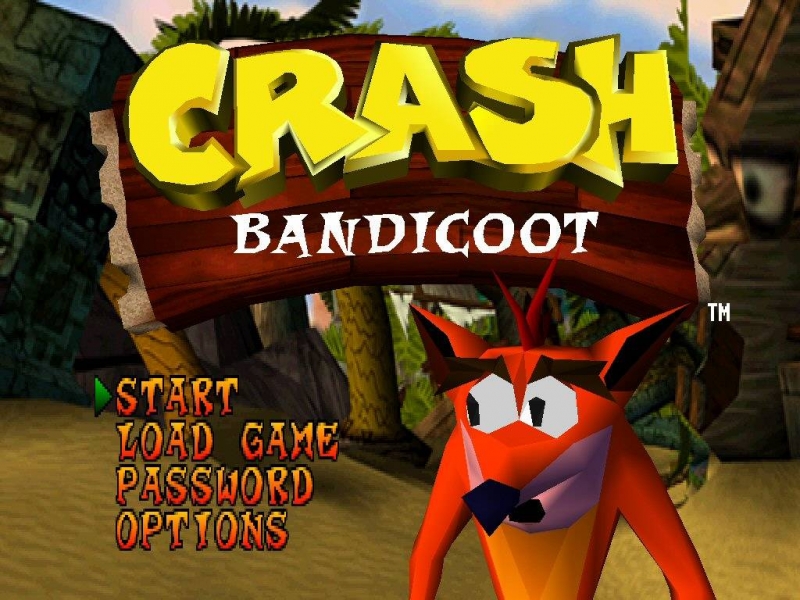 Crash Bandicoot - Title