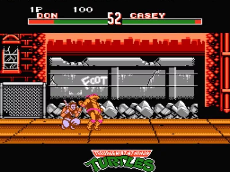 Teenage Mutant Ninja Turtles Tournament Fighters Черепашки-ниндзя 4.1 Dandy