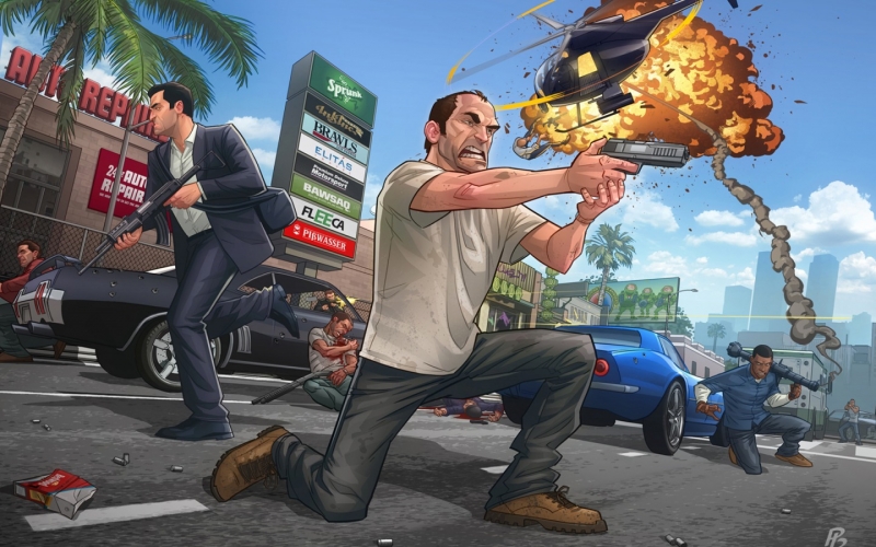 Данька Кейн - Grand Theft Auto V Trevor Philips