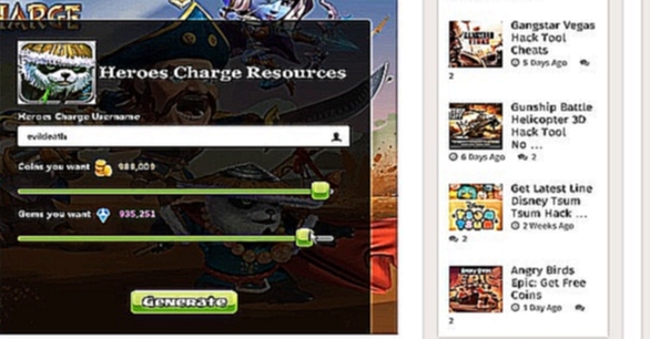 Heroes Charge Unlimited Resources 