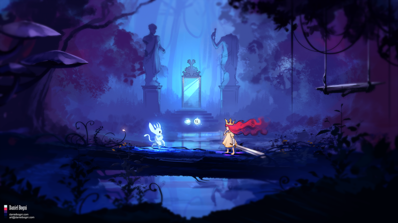 Child of Light Title Screen Theme Games Goes Indie