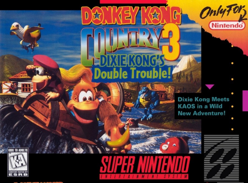 Donkey Kong Country 3 Dixie Kong's Double Trouble