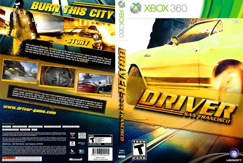 Driver San Francisco Soundtrack - Theme Menu Pc Version