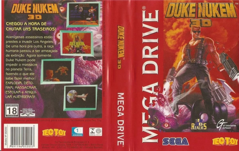 Duke Nukem 3D (Sega MD) - The Incubator [lion_games_]