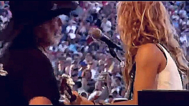 Willie Nelson ft Sheryl Crow - On The Road Again (Live) 