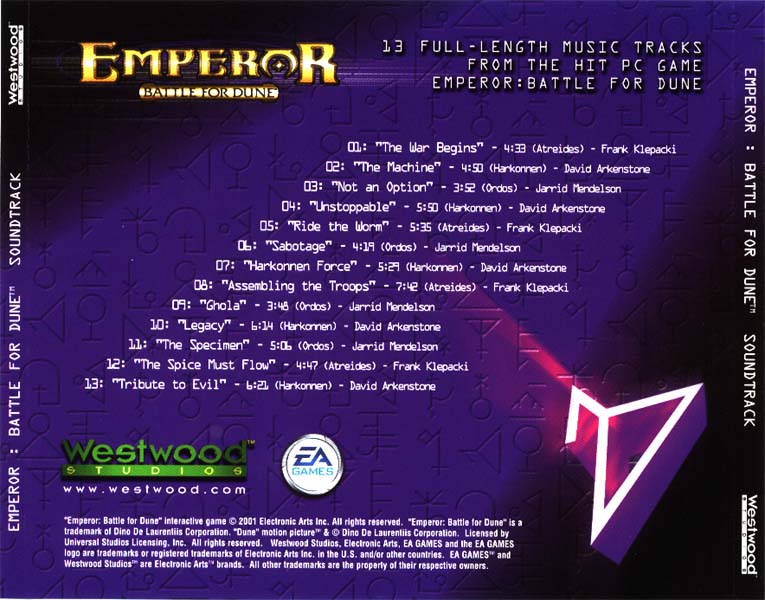 Emperor - Battle for Dune OST