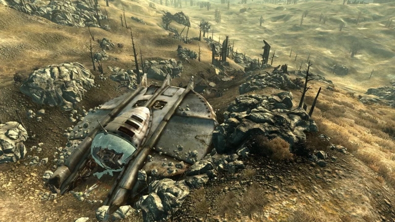 Fallout-New-Vegas - Битва в необитаемых человеком местах