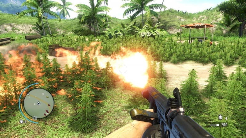 Far Cry 3 - Огнемёт  Плантации Васа