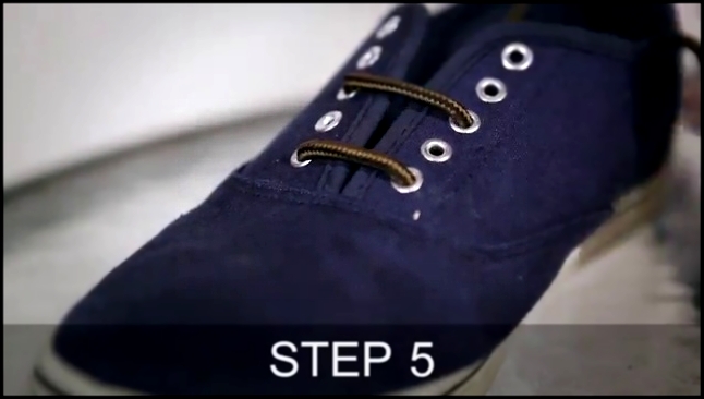 How To No1 - Tying Hidden Shoe Laces - Men's Style 