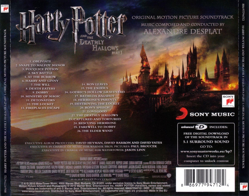 Гарри Поттер - 11-22 - Саундтрек из игры listen_to_magic