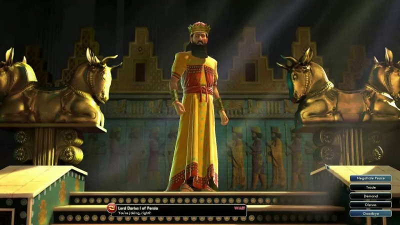 Geoff Knorr Цивилизация 5 ❇ Sid Meier's Civilization V - Darius I Peace - Persia - Morghe Sahar