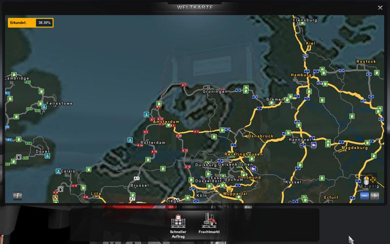 German Truck - Map Menu2