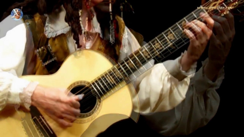 Гитара - Пираты Карибского моря игра на гитаре