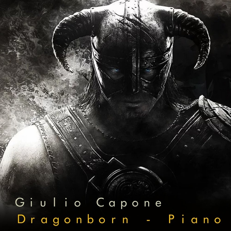 Giulio Capone - Dragonborn Skyrim Piano Instrumental Version