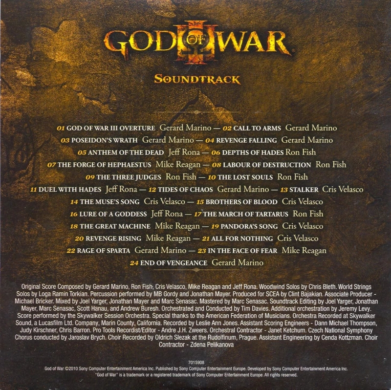 God of War 3 OST - The Muse's Song