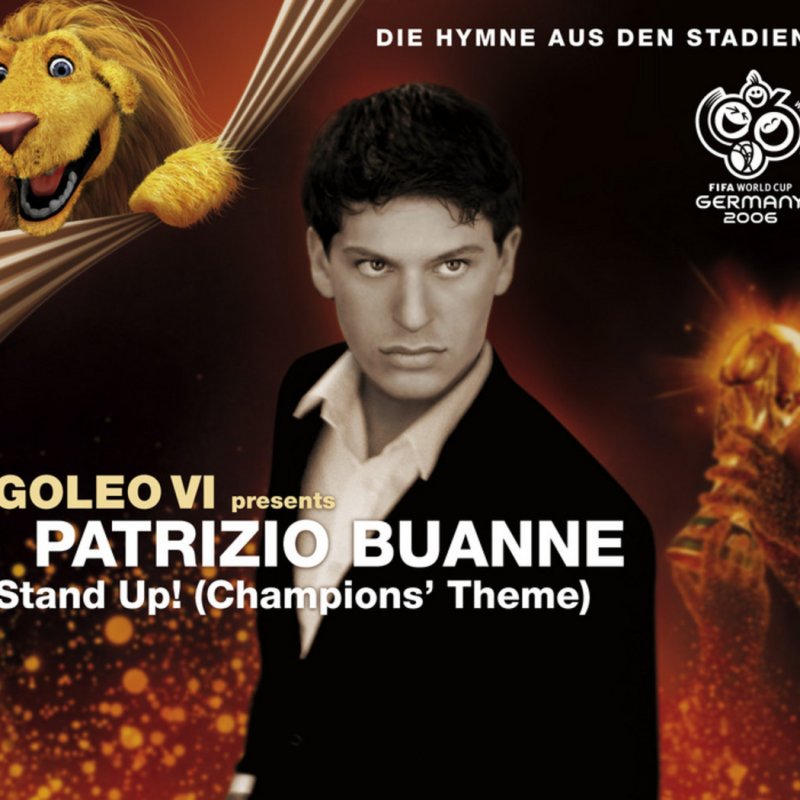 Goleo VI presents Patrizio Buanne