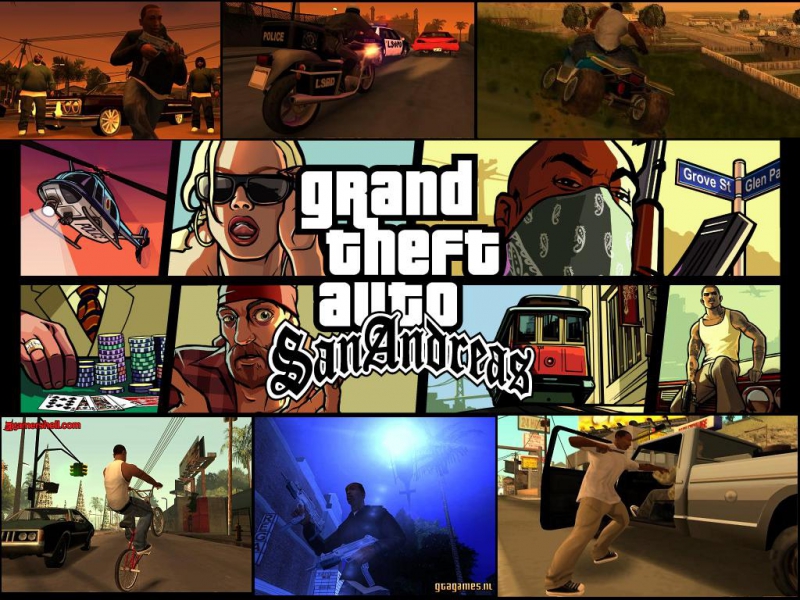 Grand Theft Auto - GTA SanAndreas