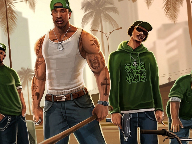 Grand Theft Auto San Andreas - Main Theme, Grand Theft Auto Game Soundtrack