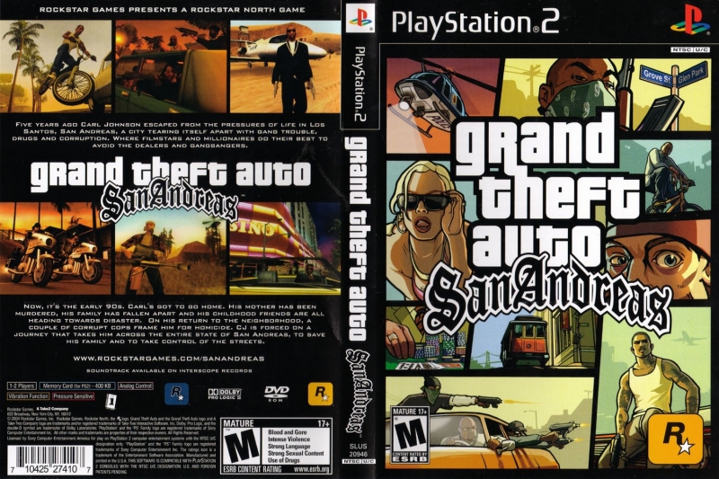 Grand Theft Auto San Andreas (GTA sa)