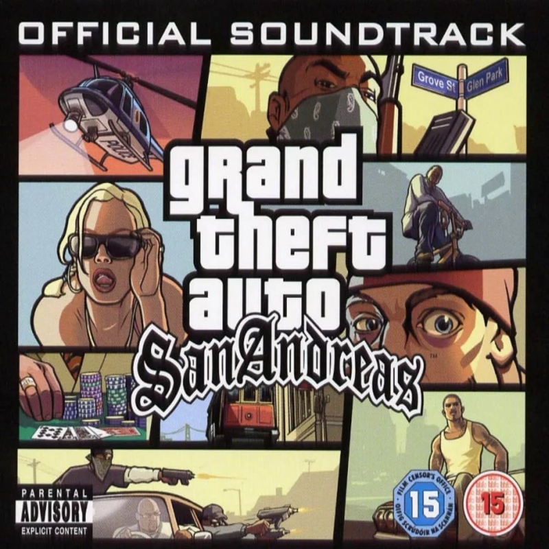 GTA San Andreas - Саундтрек к игре