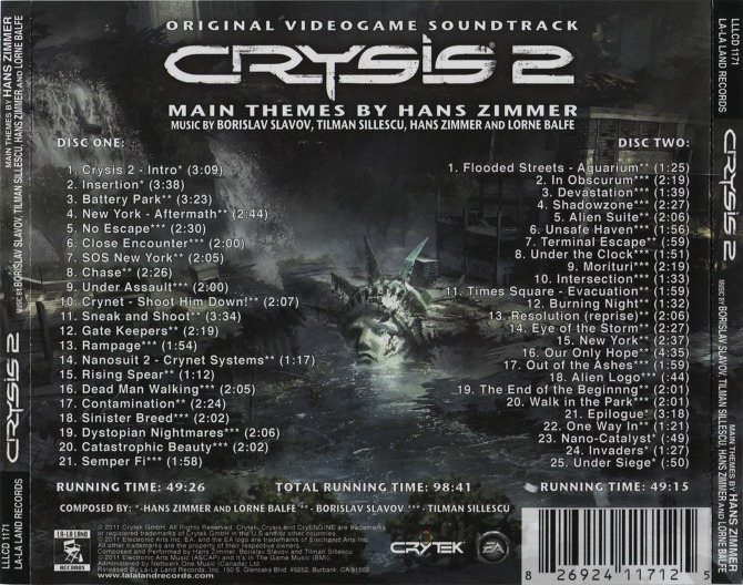 Hans Zimmer - SOS New York Crysis 2 OST