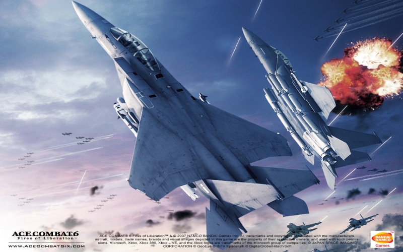 Hiroshi Okubo - Blue On Blue Ace Combat Assault Horizon