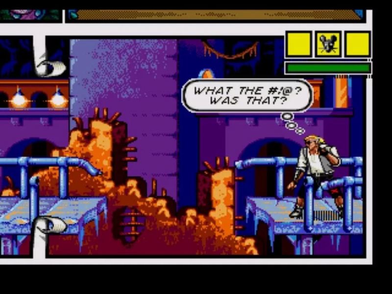 Howard Drossin - Night of the Mutants Только не падайте в обморок Это саунд из первого уровня игры "Comix Zone", в которую я играл 13 лет назад на Sega