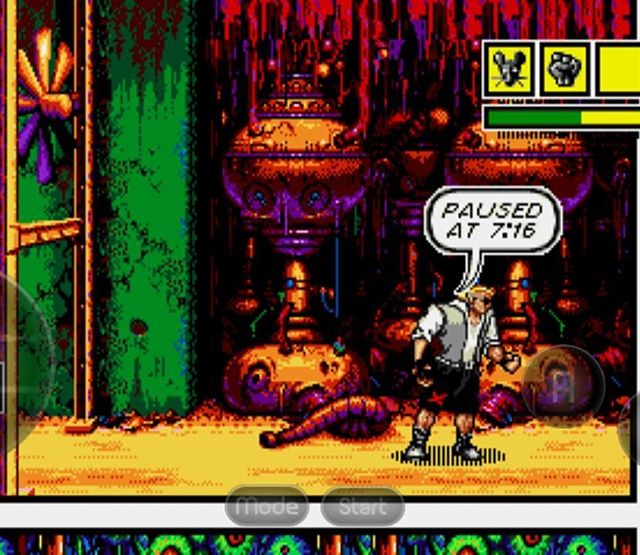 игра Comix Zone(sega)