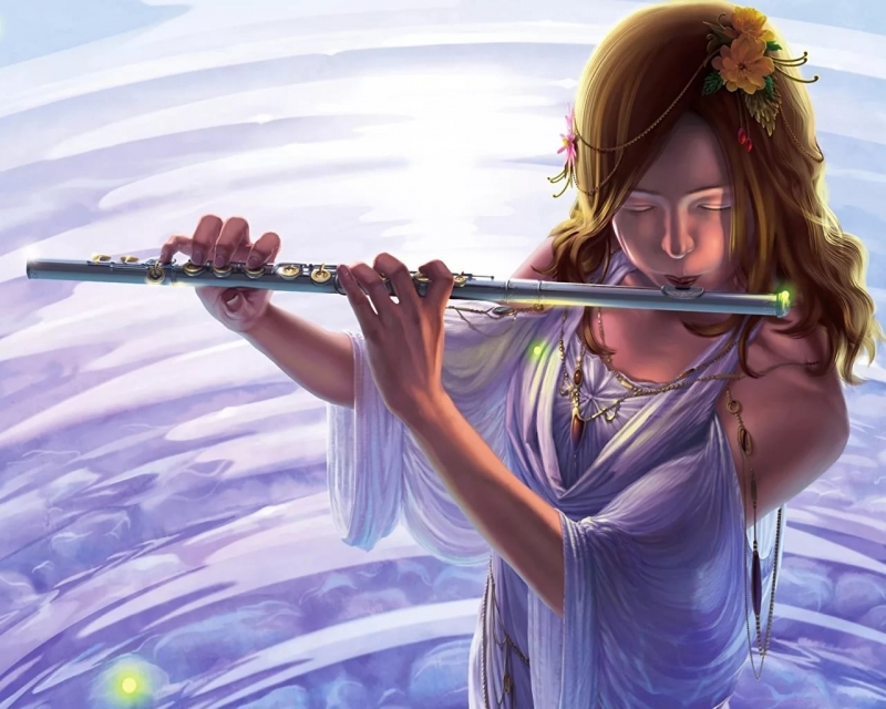 Хвост - Игра на флейте Лирическая