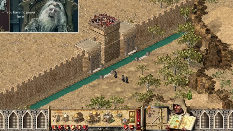 In The Distance Fading - Stronghold Crusader Стронхолд №1