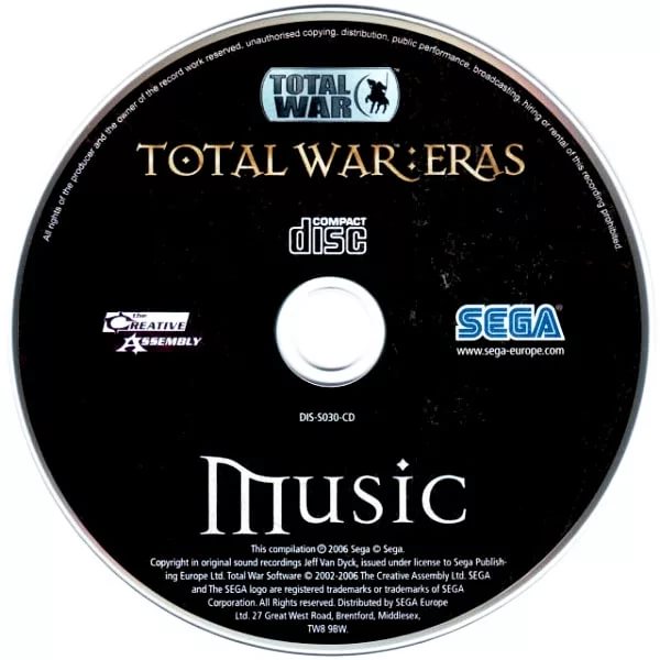 Jeff van Dyck - Medieval 2 Total Wartitles music