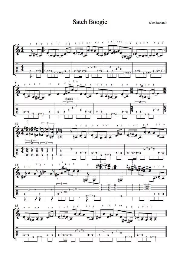 Joe Satriani - Satch Boogie OST Большие гонки