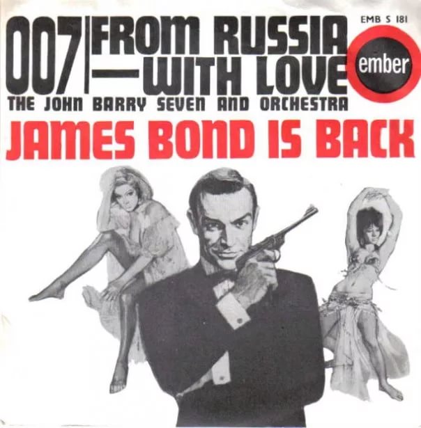 John Barry's orchestra - From Russia With Love 007