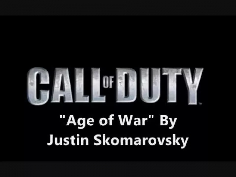 Justin Skomarovsky(Call of Duty 1 OST)