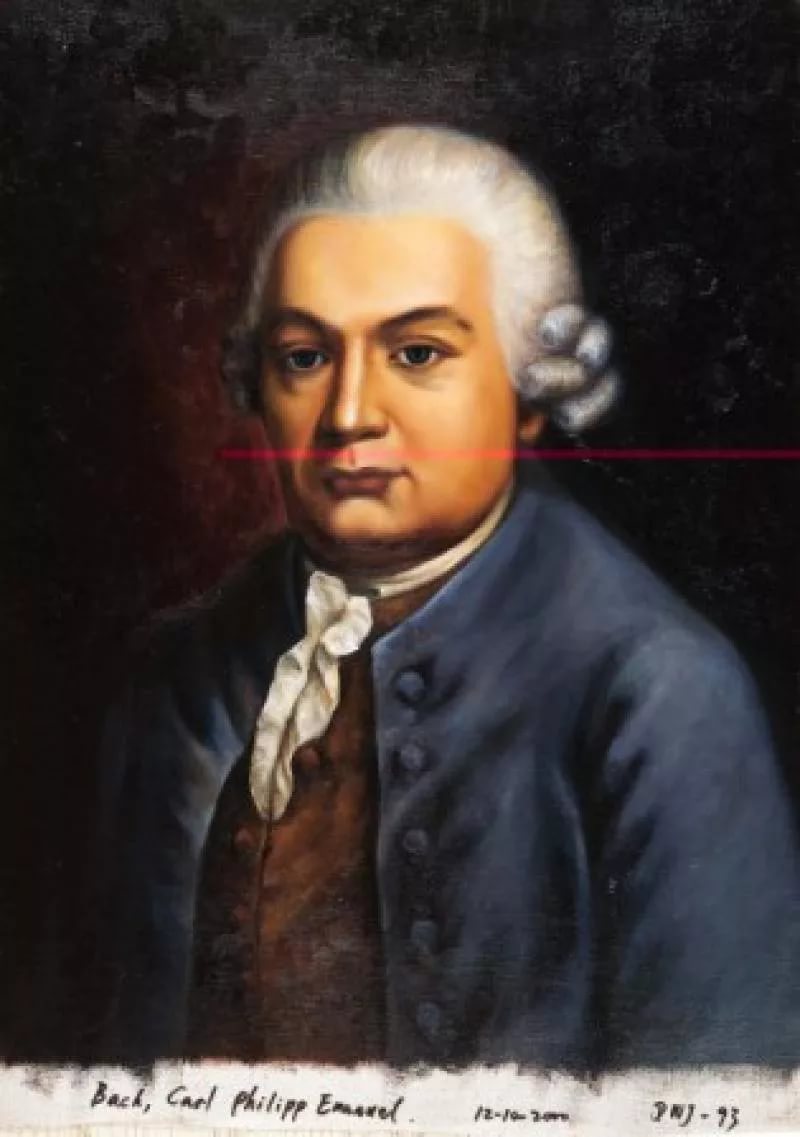 Карл Филипп Эммануил Бах (1714-1788) - немецкий композитор. Второй сын И. С. Баха