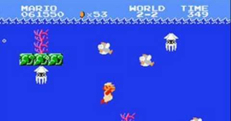 Композиции из Игр Денди. - Super Mario Bros 3-Underwater