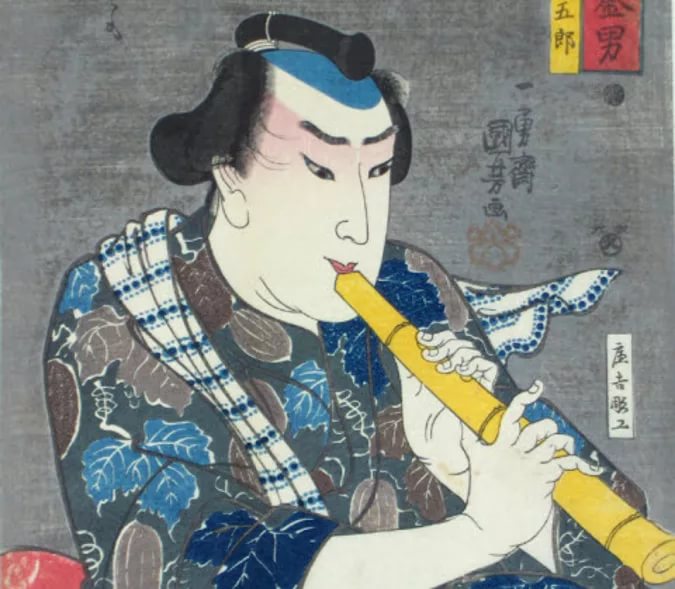 Корейская народная музыка - игра на дзэн-флейте