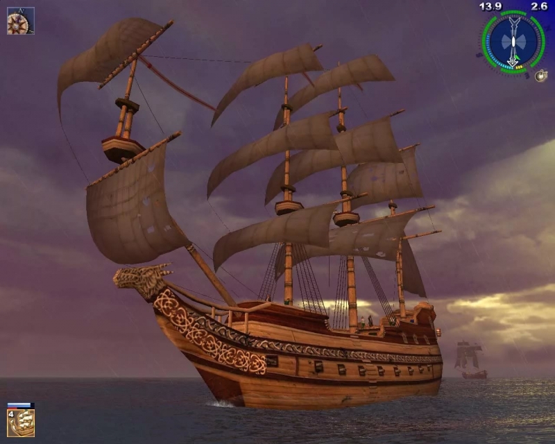 Корсары 2 Пираты Карибского моря OST - День. Открытое море