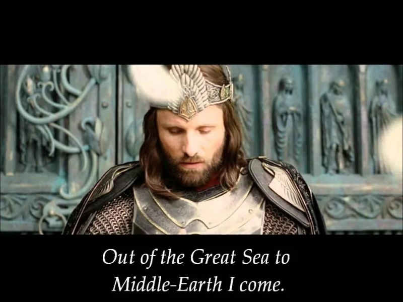 Aragorn's Coronation Song