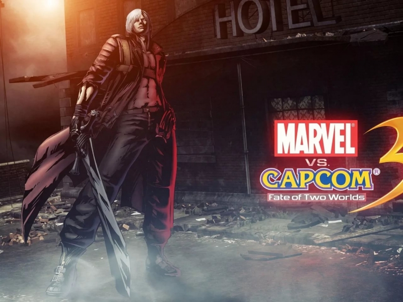 Marvel vs Capcom 3 OST - Dante Devil May Cry 3, Capcom theme