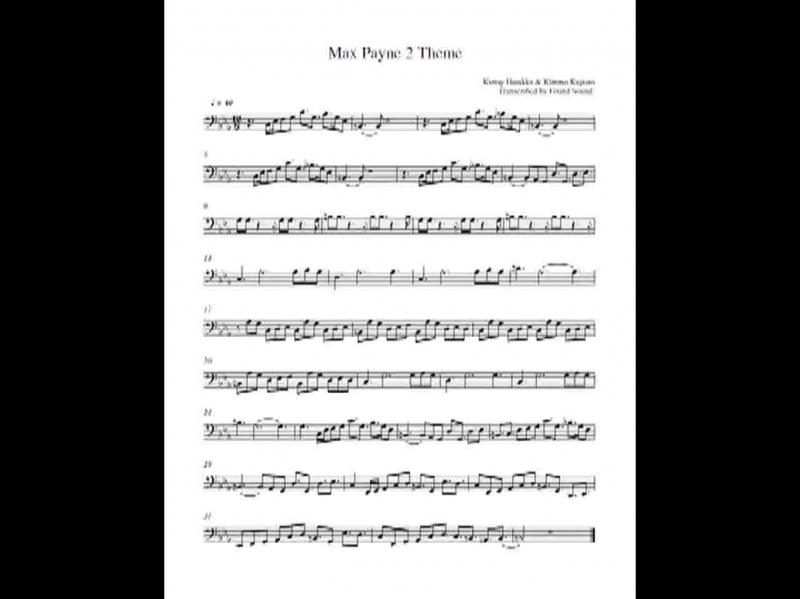 Max Payne 2 - Cello Theme